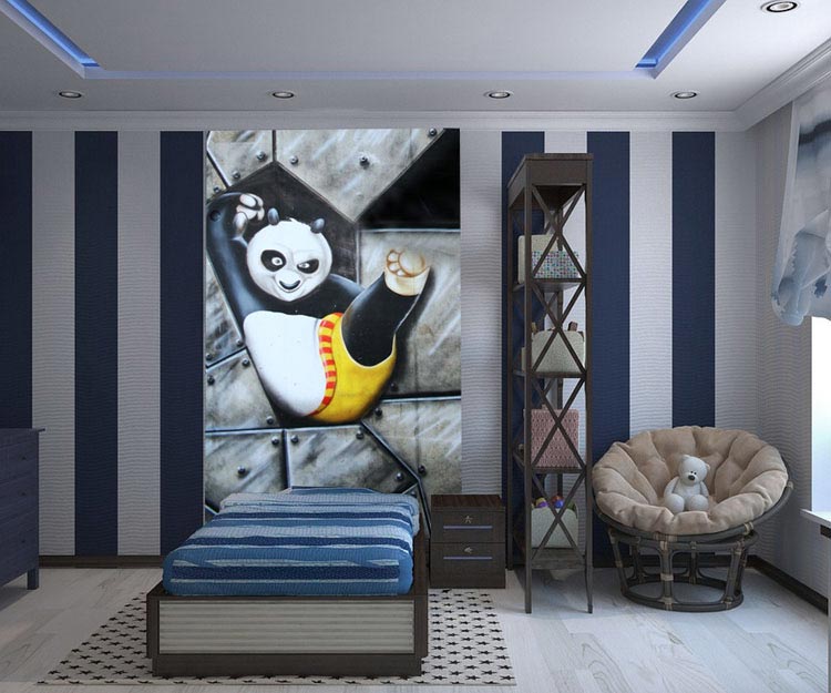 Wandbild Kungfu Panda