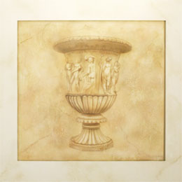 Wandbild Pompeji Vase